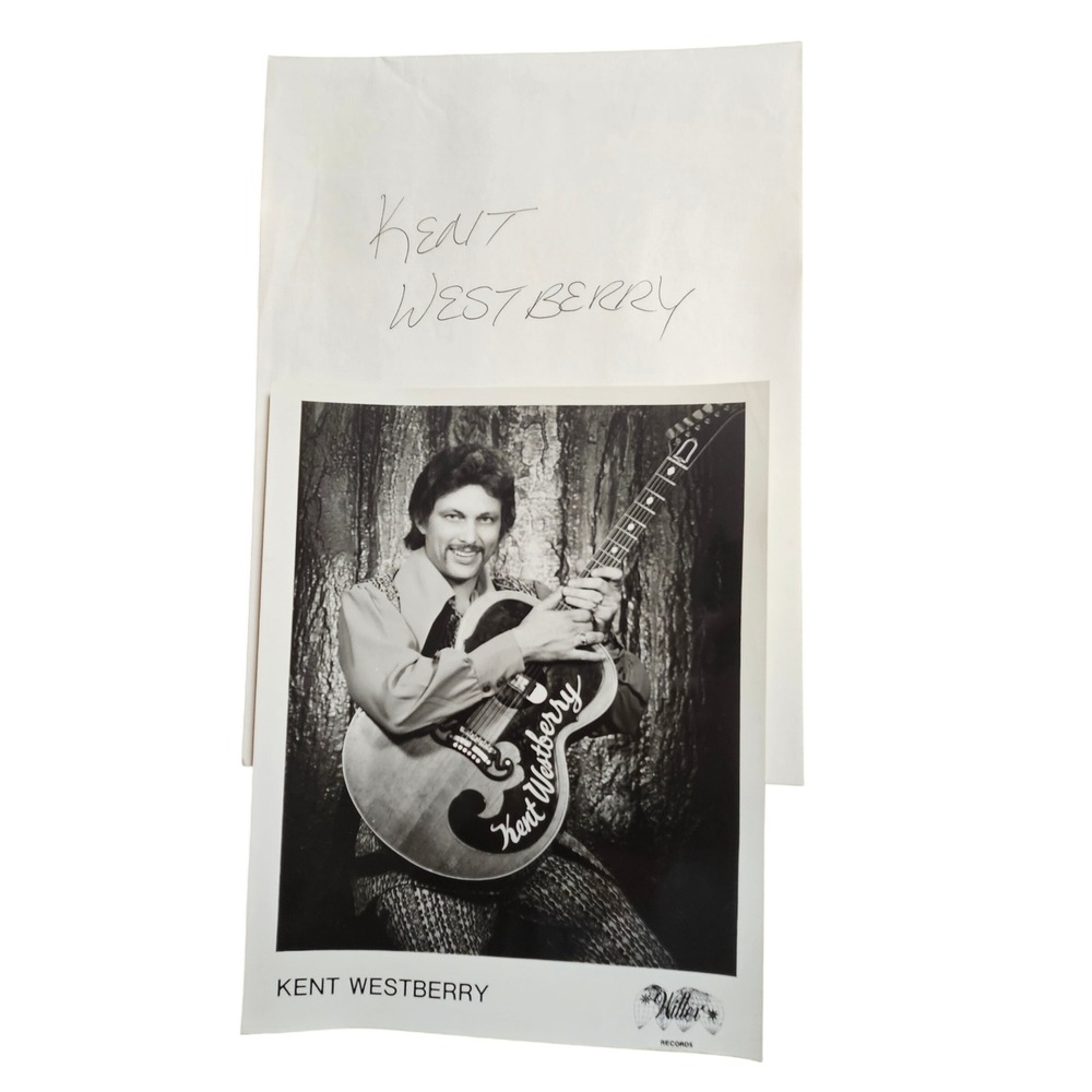 Kent Westberry Vintage 50s-70s Country Music Singer 8x10 Press Photo Rockabilly